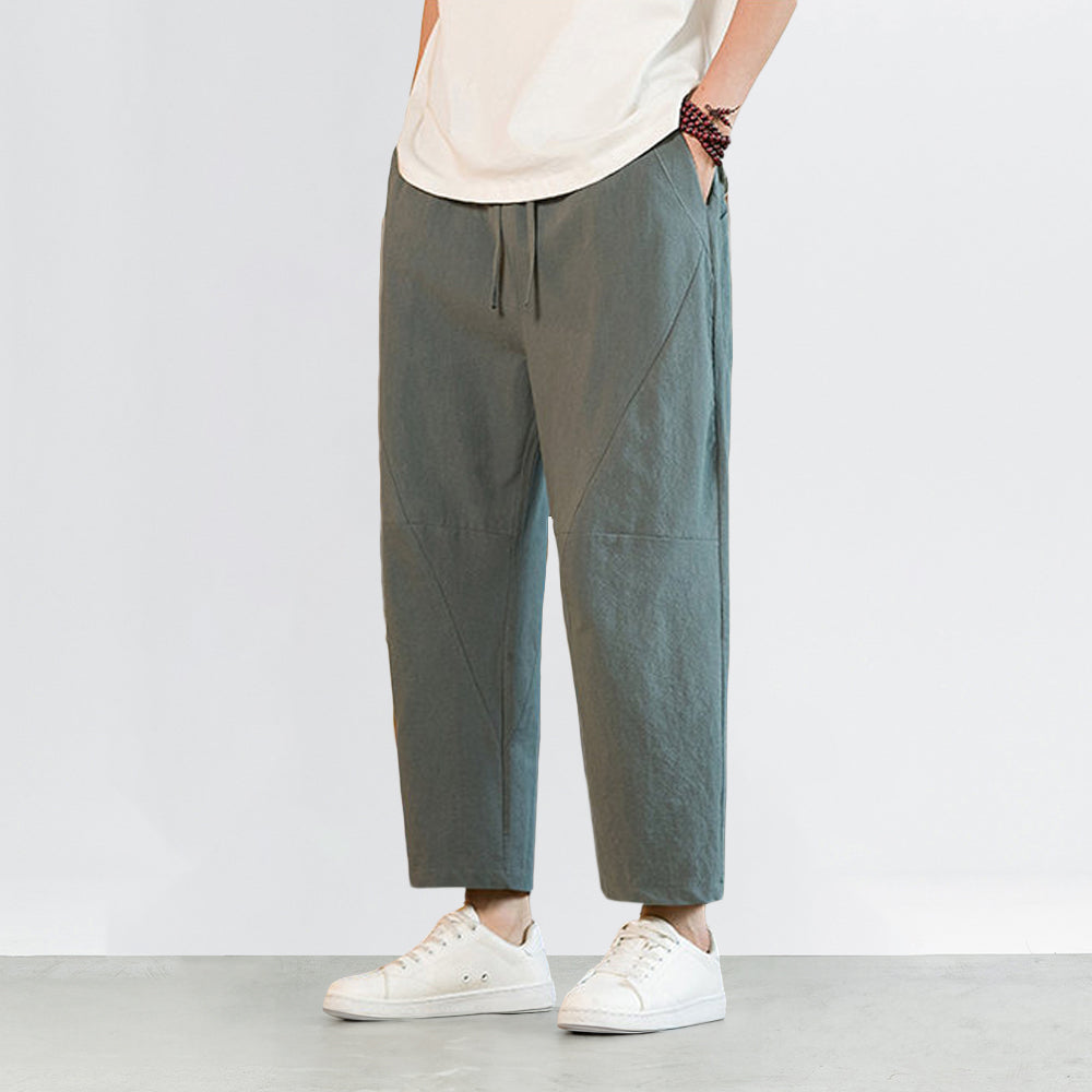 チノパンツ 25SS One Tuck Cropped Cotton Pants TAKAYA CROPPED PANTS – Jishinman